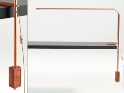 Quille Desk Lamp Free 3D model
