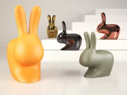 Rabbit Chair and Baby Chair Free 3D model