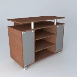 Rack Rat media rack 3D model