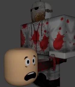 Roblox Killer character  Free 3D model