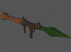 RPG-7 Launcher Free low-poly  3D model
