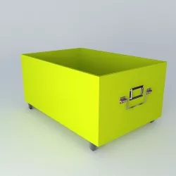 Safe storage of TONIC green houses the world 3D model