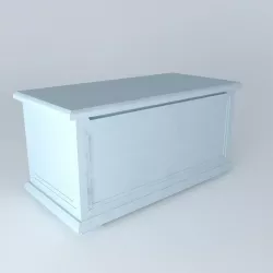 Safe toys blue small model PASTEL houses the world 3D model