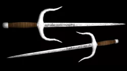 Sai Weapons Free low-poly  3D model
