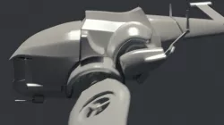Sci fi Dropship Free 3D model