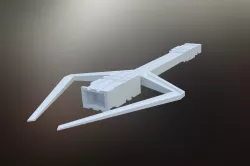 Sci-Fi Spaceship Free low-poly  3D model