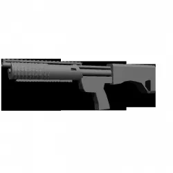 Shotgun Free low-poly  3D model