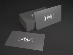 Simple Name Card Free low-poly  3D model