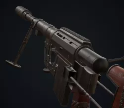 Sniper M200 Free low-poly  3D model