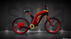 Soka electric bike Free 3D model