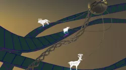 space animals  Free low-poly  3D model