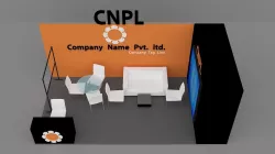 Stall Design Free low-poly  3D model