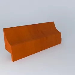Strip crowns 3D model