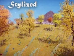 Stylized Nature Environment Texture