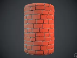 Stylized wall brick Texture