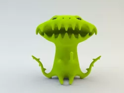 Swamp Creature Free 3D model