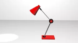 Table Lamp 3d Model Free Free low-poly  3D model