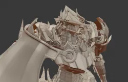 TEST FILE Robot Dragon Mecha Free 3D model