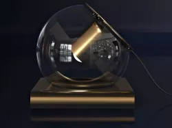 The Globe Table Lamp Free 3D model