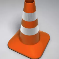 Traffic Cone 3D model