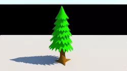 Tree Low Poly Free low-poly  3D model