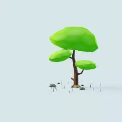 tree low poly Free low-poly  3D model