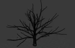 Tree Turnk Rigged Free 3D model