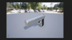 tt-33 pistol Free low-poly  3D model