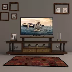 TV CASTLE UNIT Free 3D model