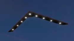 V-Shaped UFO Free low-poly  3D model