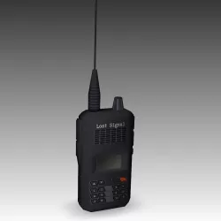 Walkie talkie radio Free low-poly  3D model