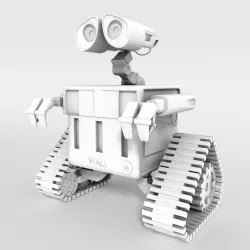Wall E Free 3D model