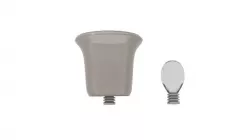 Wall Lamp Head Free low-poly  3D model
