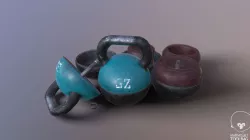 Weight Free low-poly  3D model