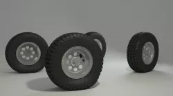 Wheel Rig Free 3D model