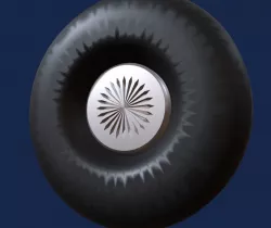 Wheel slick for sport car helicopters airplanes Free 3D model