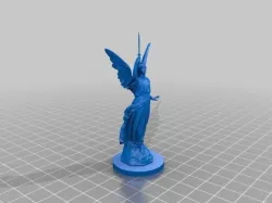 Winged Victory with Sting Free low-poly  3D model