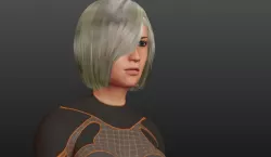 Woman for games and animation Free 3D model