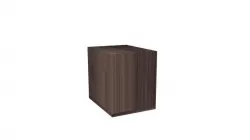 wooden box obj fbx mb ma dae file formats Free low-poly  3D model