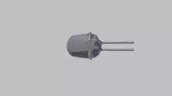 ww2 ship gun turret with two canons  Free 3D model