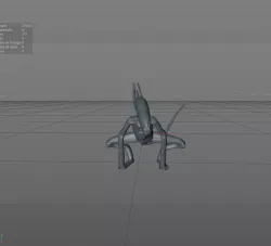 Xenomorph Soldier Free 3D model