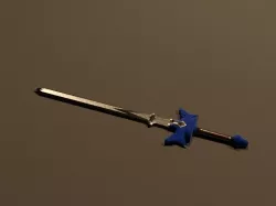 Zelda Master Sword Free low-poly  3D model