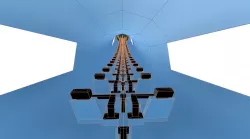 2 Roller Coasters 3D model