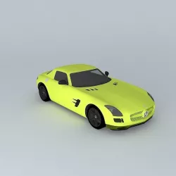 2014 Mercedes Benz SLS AMG Electric Drive 3D model