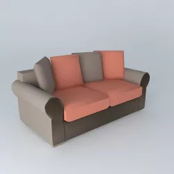 3-Seat Sofa bed ANTIGUA Houses of the world 3D model