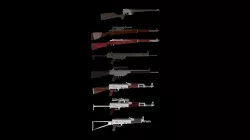 8 Weapon pack and ammo 3D model