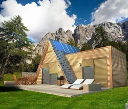 Alpine style home 3D model