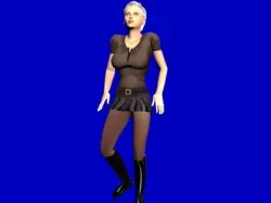 Anna calle 3D model