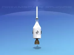 Apollo Service Command Module 3D model