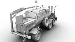 army truck 3D model